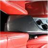 SHINEKA ABS Carbon Fiber Armrest Box Panel Decoration Cover for Dodge Challenger 2015 Up Car Interior Accessories
