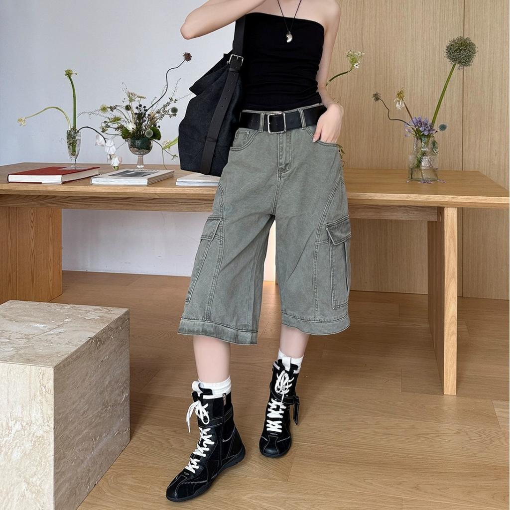 Rindslederversion Retro-Mode Martin Stiefel lässige Sport-Kurzstiefel vielseitige Boxstiefel runde Spitze mittelhoher Schaft Westernstiefel Damen