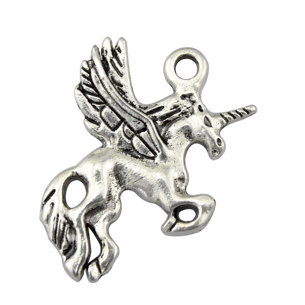 Charms Unicorn Pendants Vintage Jewelry Supplies QC134