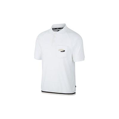 SB Skateboarding Short Sleeve Polo Shirt Men Tops White CI7190-100