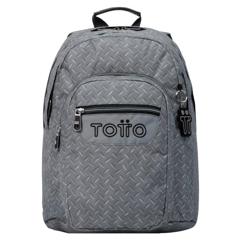 TOTTO - Pencil Backpack - Metallic Gray-3Y9