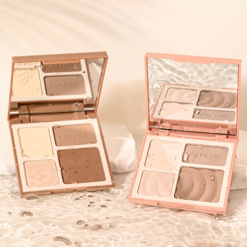 

Матовый хайлайтер для лица Палитра теней для век Shimmer Nose Natural Color Glow Powder Lasting 3D Contour Корейская косметика