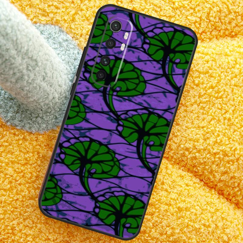 African Wax Pattern Fabric Case For Xiaomi 15T 14T 13T 14 15 Ultra 17 Pro Max Cover For POCO F8 F7 F5 F6 X5 X6 X7 Pro
