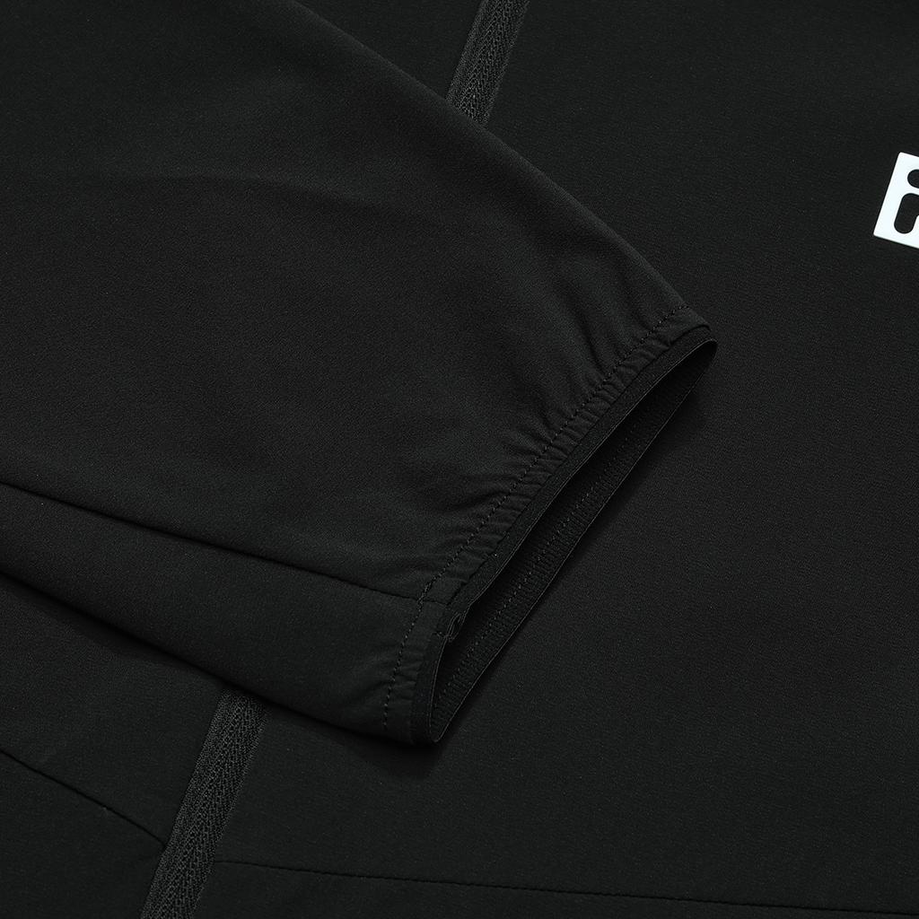 Fila Fitness Fashion Versatile Skin-Friendly Long Sleeve Jacket Men Jackets Black A11M521705F-BK