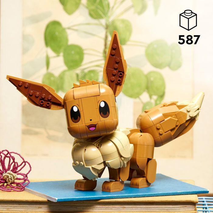 LEGO Pokémon 72151 Eevee - Collector Building Set for Adult - Gaming Gift Idea