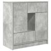 VidaXL Buffet with Drawers and Doors Concrete Grey 70.5x34x74.5 Cm, Storage Furniture, Buffet Cabinet, Entrance Furniture, 861844
