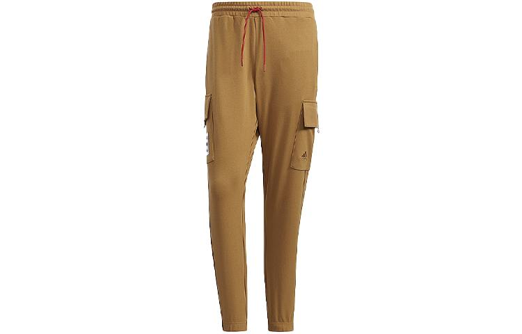 Adidas CNY Collection Knitted Sweatpants Men s Khaki HC0255 L