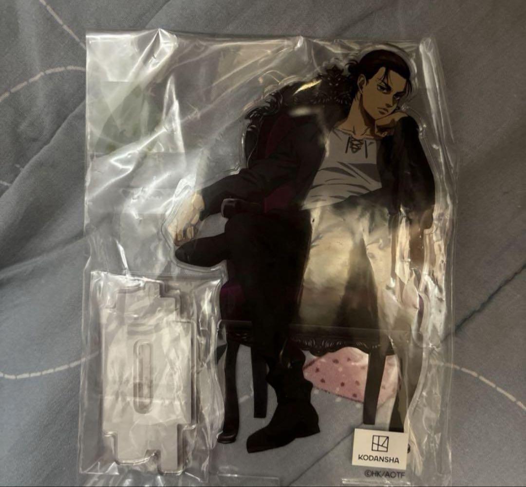 

[USED] Attack on Titan Charaum Cafe Eren Acrylic Stand