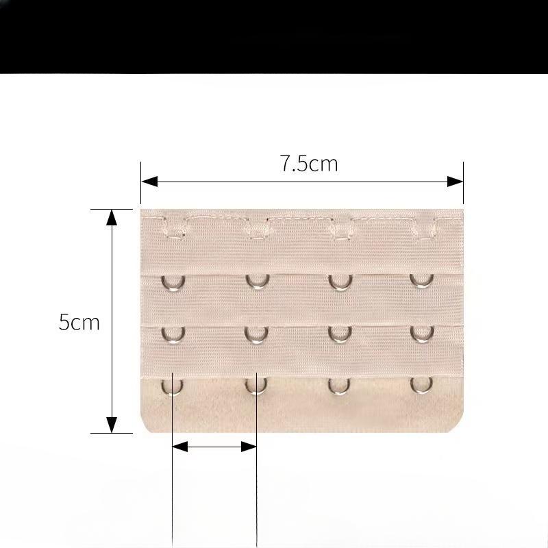 

3 ряда 4 крючка сексуальный бюстгальтер удлинитель удлинительные бретельки бюстгальтера клипса на бретельке мягкий бюстгальтер застежка крючки удлинители 1pc бежевый