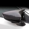 For Mazda CX30 CX-30 2020-2025 Car Sticker Rearview Side Mirror Cover Wing Cap Exterior Door Rear View Case Trim Carbon Fiber