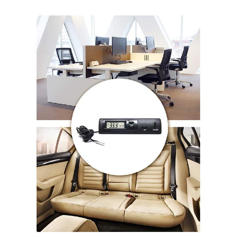 

Car Thermometer - Reads Inside & Out Temperature, Celsius and Fahrenheit Conversion