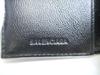 Authentic BALENCIAGA Gray Glitter Leather Silver H/W 6 Pics Key Chain #a936  Refurbished