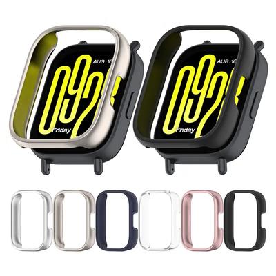 Case For Xiaomi Redmi Watch 5 Active Accessories Screen Protector PC Hollow Bumper Protective Cover Redmi Watch 5 Active Cases