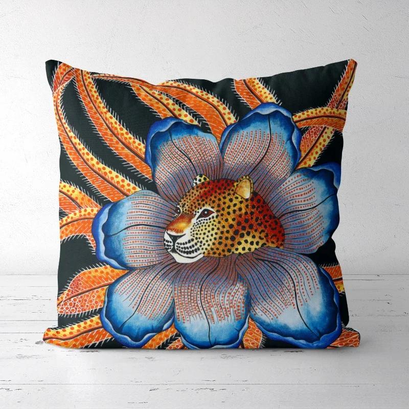 A Drop Shipping Printed Cushion Cover Decorative Pillowcases High-end Royal High Quality Thick Europe Rich Italy Design 1-27#