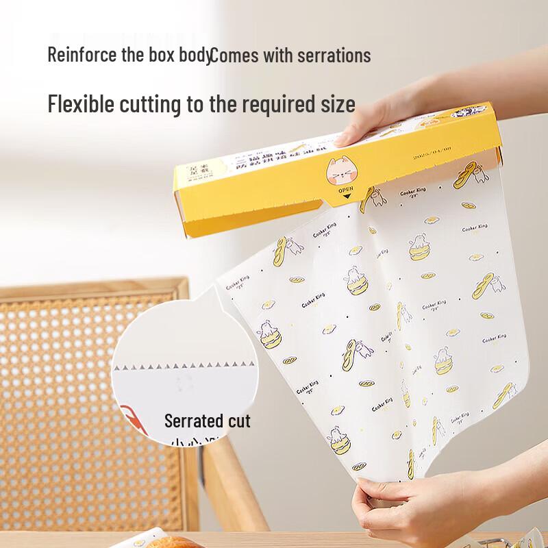 COOKER KING Baking Silicone Oil Paper for Air Fryer