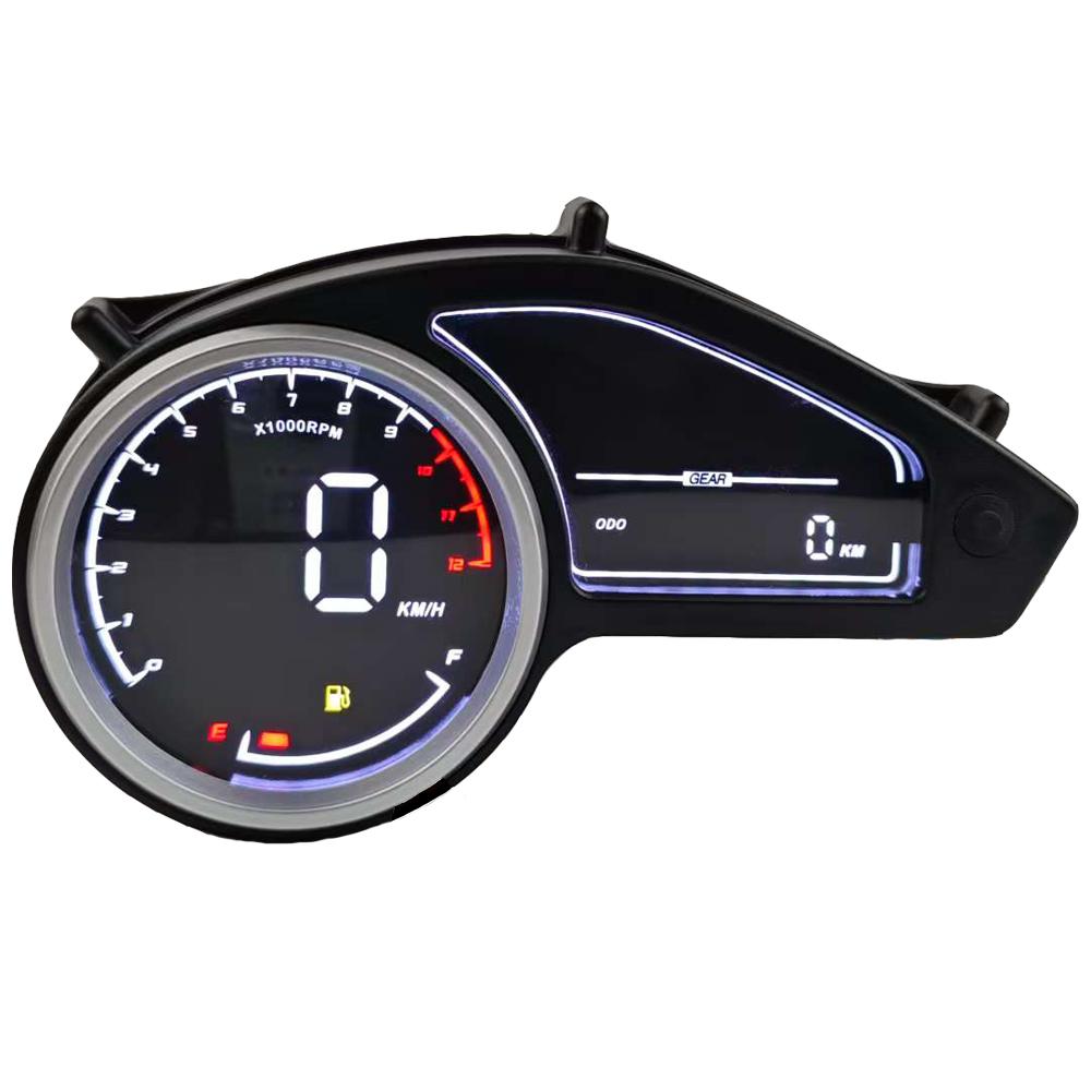 Motorcycle LED Digital Instrument Panel Tachometer Fuel Gauge Turn Signal Speedometer Per Hour Dm200/250 Nxr150 Nxr125
