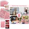 Disposable Sanitary Pad Trash Bag With Support For Pink Home Use