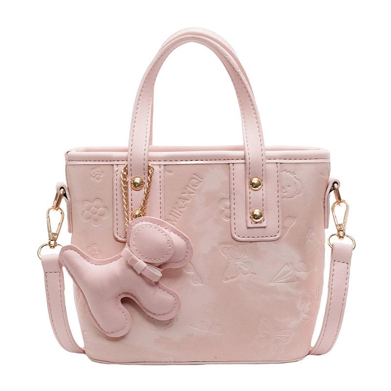 Small Bag Women's New Versatile Shoulder Messenger Bag Fashionable Portable Bucket Bag