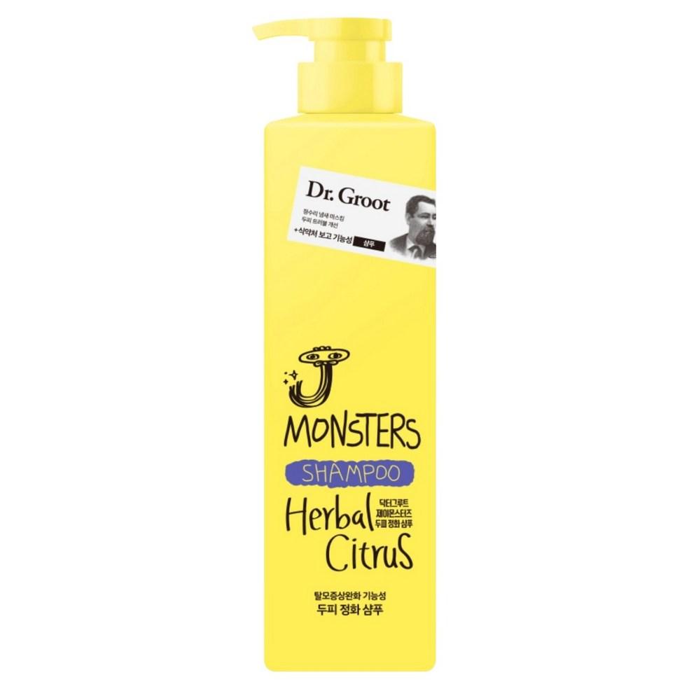 Dr.Groot Riene J Monsters Очищающий шампунь для кожи головы Травяной цитрус 385 мл 385ml