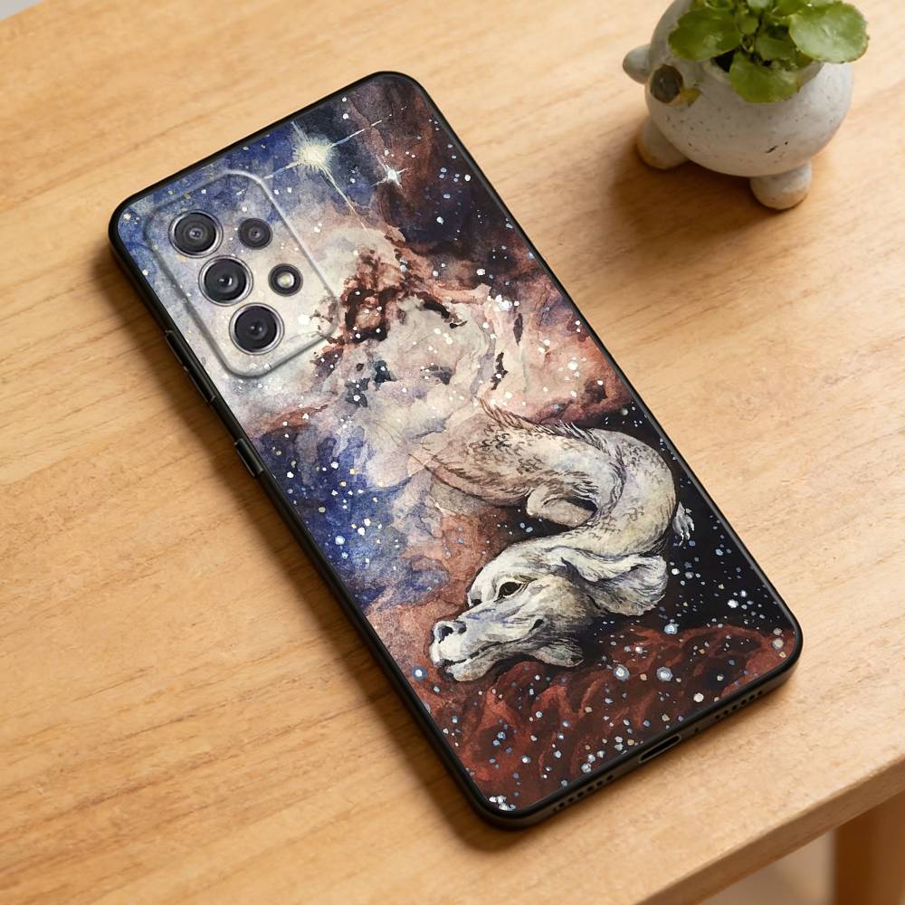 T-The NeverEnding Story Phone Case For Samsung Galaxy A73,21,22,32,71,53,52,51,80,5G Soft Black Cover
