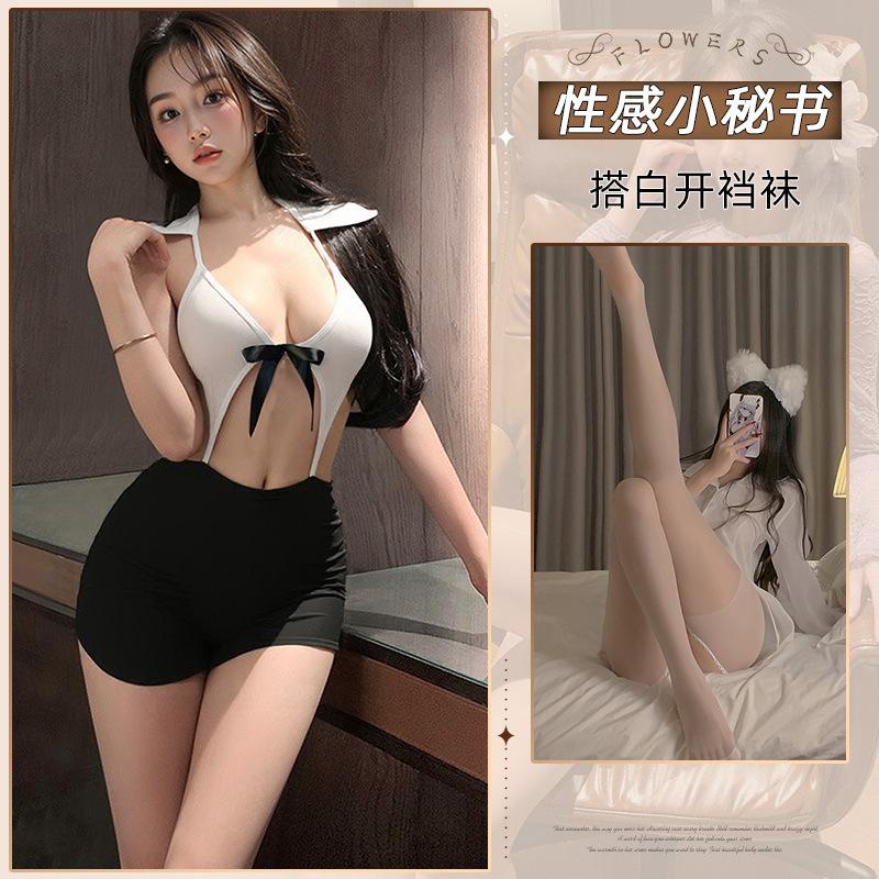 Sex lingerie sexy secretary uniform hip skirt free cosplay teacher hot temptation pure desire style suit