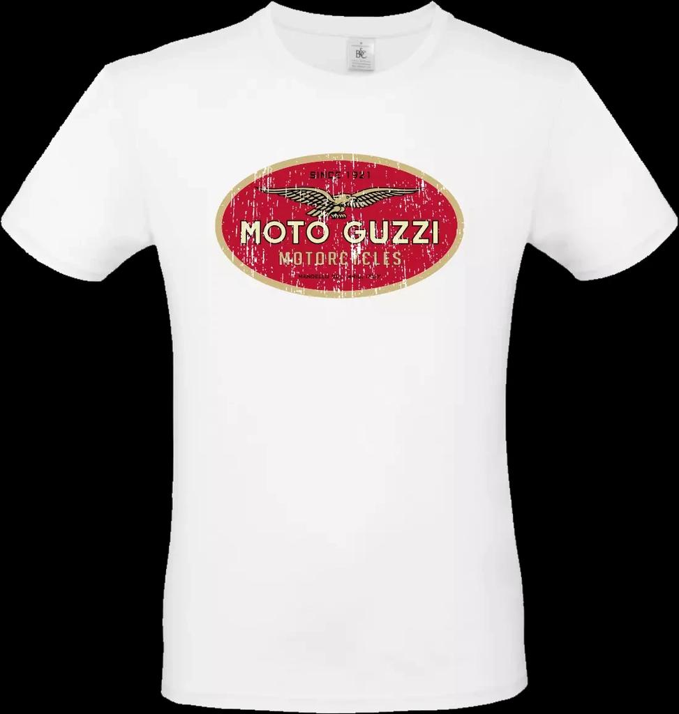 Hot Moto Guzzi Regalo Vintage Italia Graphic Print T-shirt Men Women Short Sleeve Unisex Harajuku Fashion Summer New Tee Loose Casual Oversized Top