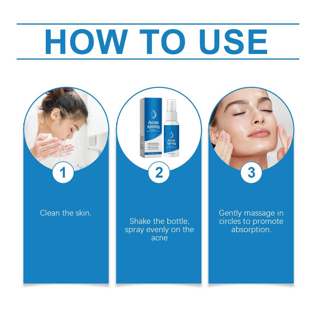 Herbal Relief Spray For Facial Discomfort Herbal Serum Gently Moisturizes And Soothes Skin 30ml