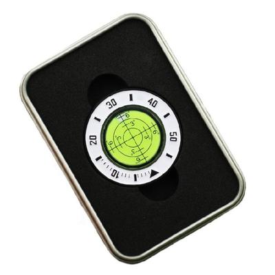 Golf Putt Green Reader with Iron Box Green Reading Tool Detachable Level Reading Golf Hat Clip Marker Easy To Install