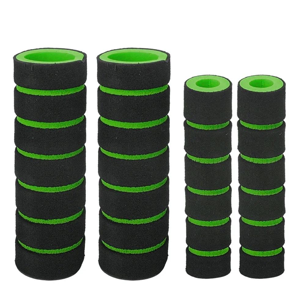 4Pcs Motorcycle Handlebar Grip Universal Handle Bar Cover Brake Clutch Lever Soft Sponge Foam Grips Cover Motorcycles Grip