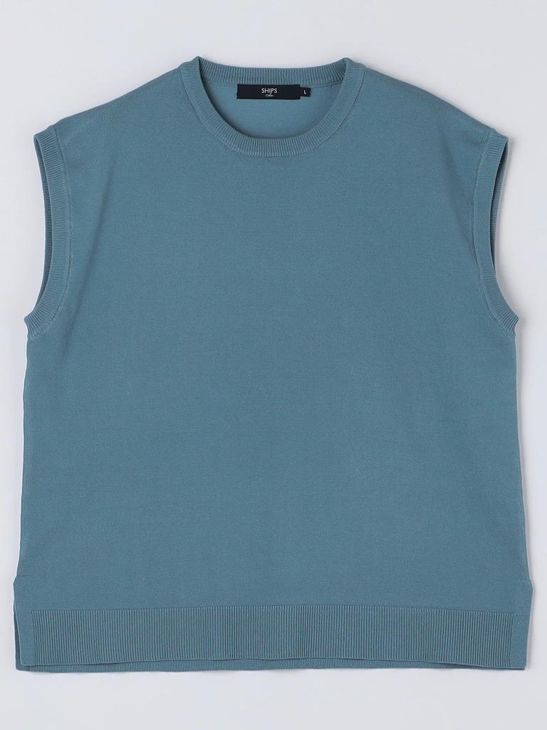 Ships Colors Men's Machine Washable Vest T-Shirt Ensemble, Blue, Size 216000003, Medium