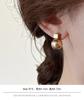 French Earrings 2026 New Popular Item, Light Luxury High-End Feeling Earrings, Female Niche Temperament Commuting Autumn and Winter Earrings