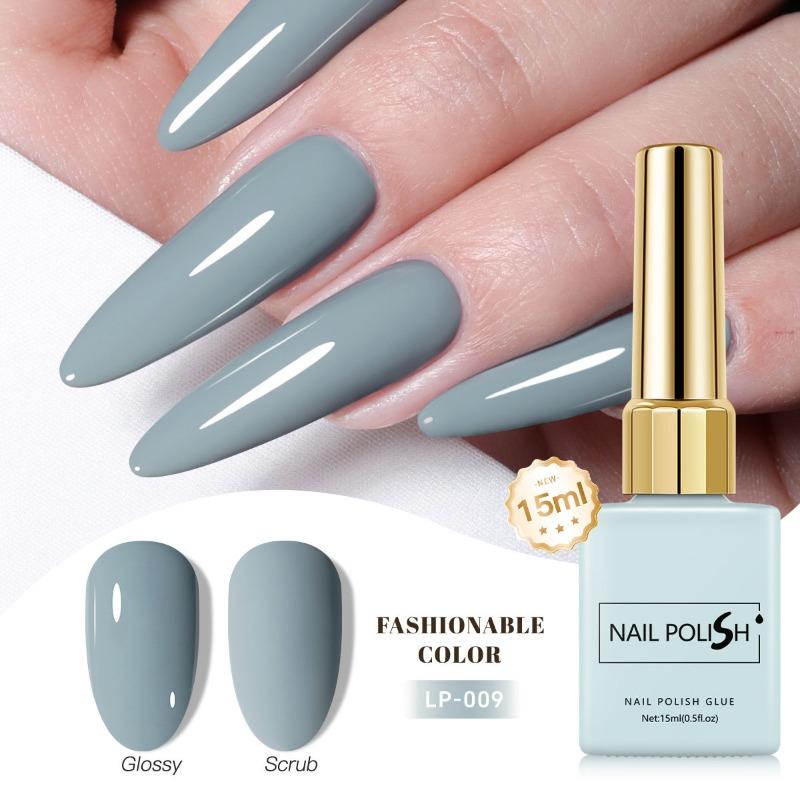 High Pigment Square Gel Nail Polish Multicolor Set Quick Dry UV LED Soak Off Long Lasting Manicure