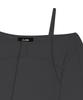 OJOS Strap Flatseam Long Sleeve Top / Charcoal