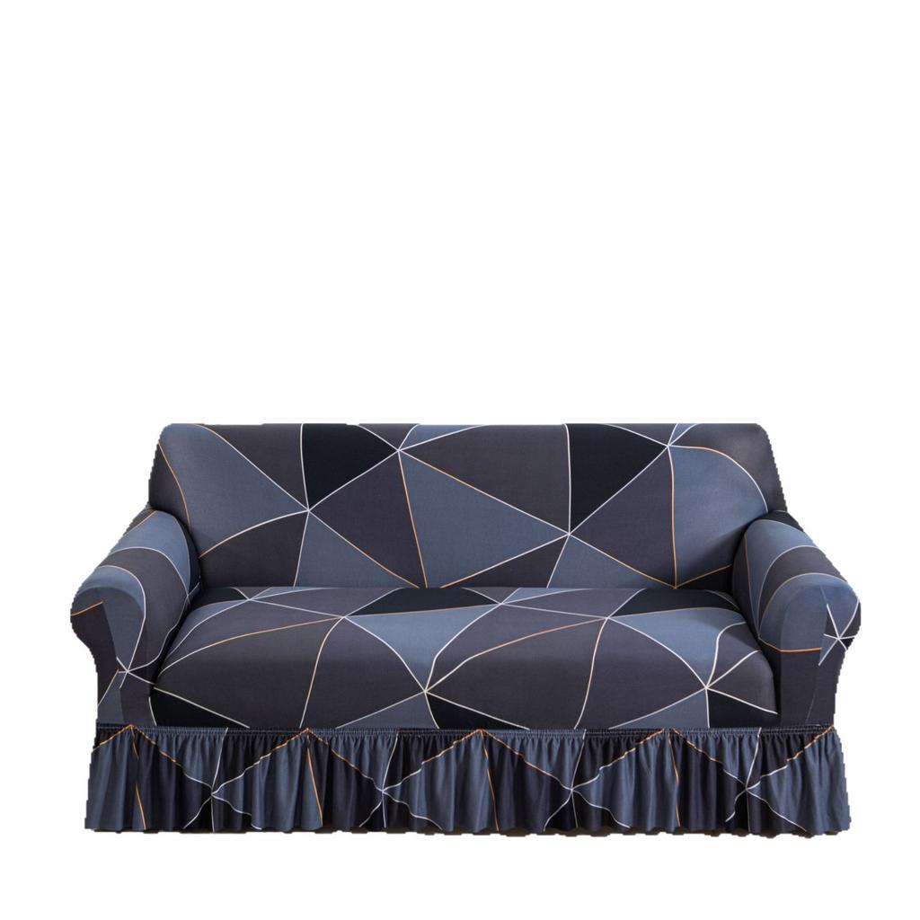 Fashionable Printed Milk Silk Skirt Sofa Cover Elastic and Simple Dust Proof Full Bag Fabric Anti Slip Sofa Cover