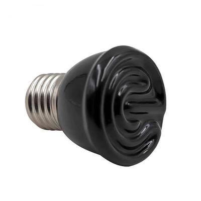 Keramik-Heizlampe, Wärmeschutzlampe, Reptilienbedarf, Heizlampe, lichtlose Ferninfrarot-Heizung für Schildkröten, Papageien, Hühner