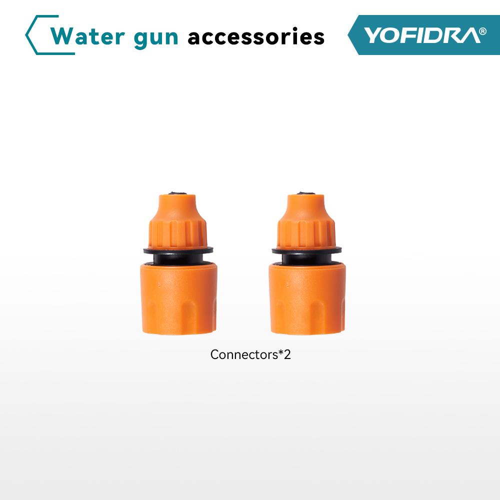 Yofidra 6 IN 1 High Pressure Car Washer Gun with Water Tank Portable Cleaning Tool Garden Spray Gun For Makita 18V Battery Pins