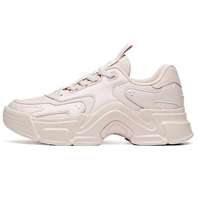 Absorción de impactos Transpirable de Soporte Equilibrado Ligero Caña Baja Zapatos de Papá Zapatilla para Mujer Beige 122038884-2