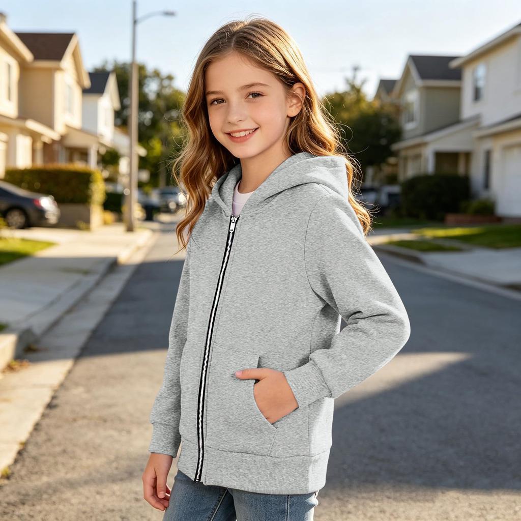 Jongens Meisjes Lange Mouw Kleur Sweatshirt Casual Pullover voor Dagelijks Gebruik