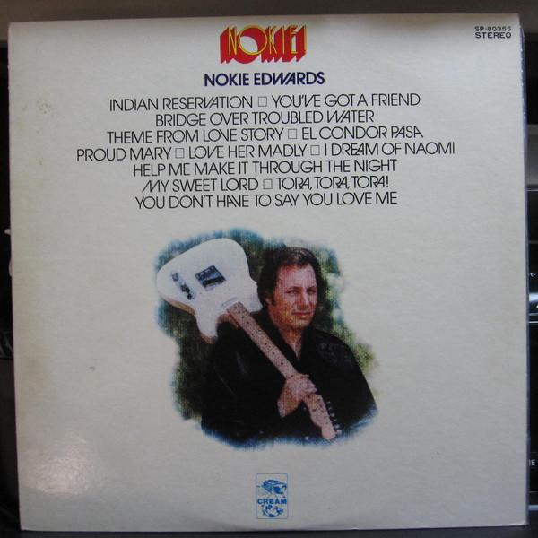 

LP Record NOKIE EDWARDS (VENTURES) - Nokie! SP80355 OREAM 1971 Japan Obi Rock Used