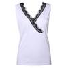 Breathable Sexy Lace Women Vest Tops V-neck Sleeveless Summer Tank Blouse For Everyday Wear