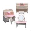 Cute Dollhouse Furniture Set 1/1 Accessories Assemble Model Ornament Decorations Different Themes