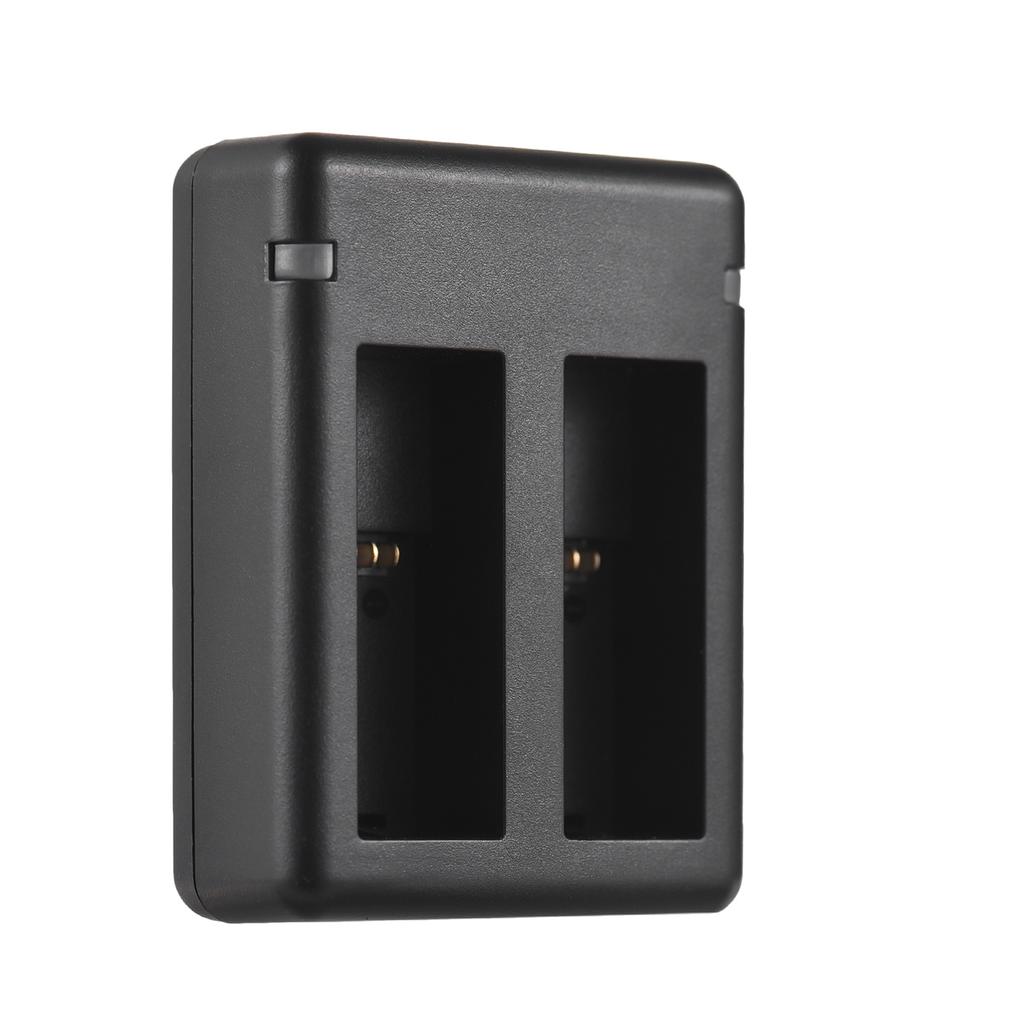 Sports Camera Battery & Charger Kit Including Three Slot Battery Charger + 3pcs 1800mAh Batteries + 3 Battery