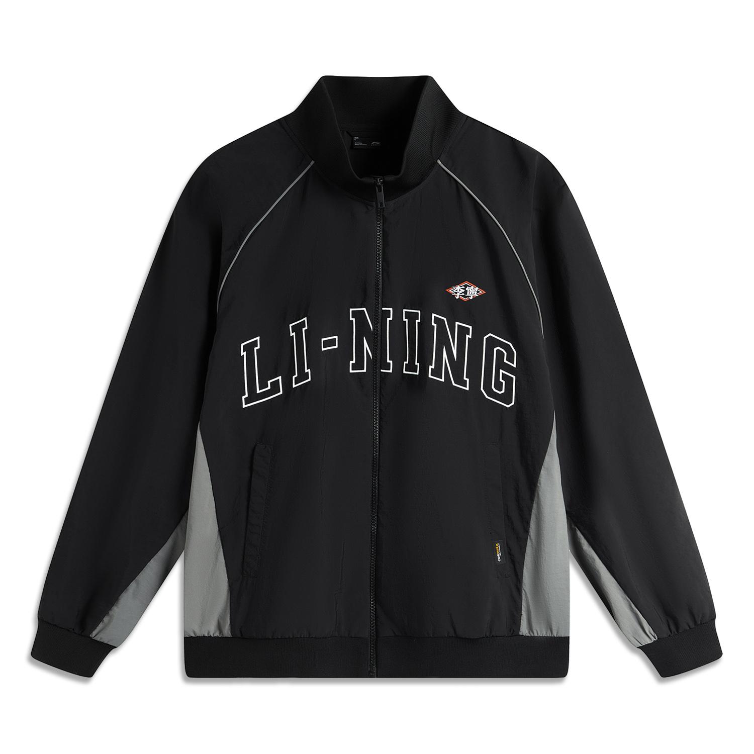 Li Ning Sports Trendy Collection Trench Coat Men s Black AFDU843-3 S
