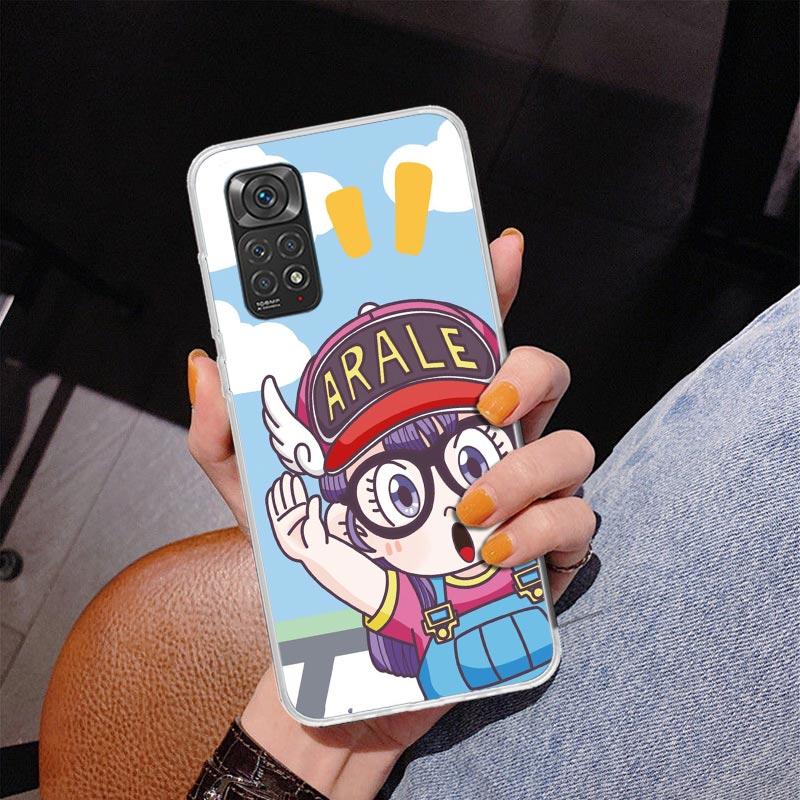 Dr Slump Arale Anime Phone Case For Xiaomi Redmi Note 15 14 13 12S 12 11 Pro Plus 14S 11S 11E 10 10S 11T 5G Personalized Cover R