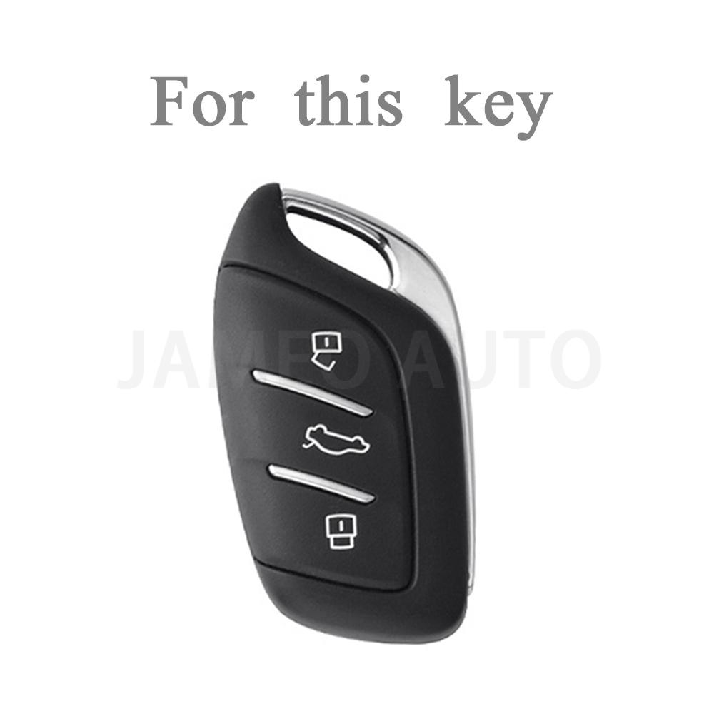 3 Buttons Transparent Fob Key Cover Case For MG 4 2023 Mg4 Ev MG HS GT ZS EV ZX MG5 MG6 for Roewe RX3 RX5 RX8 ERX5 I6 I5