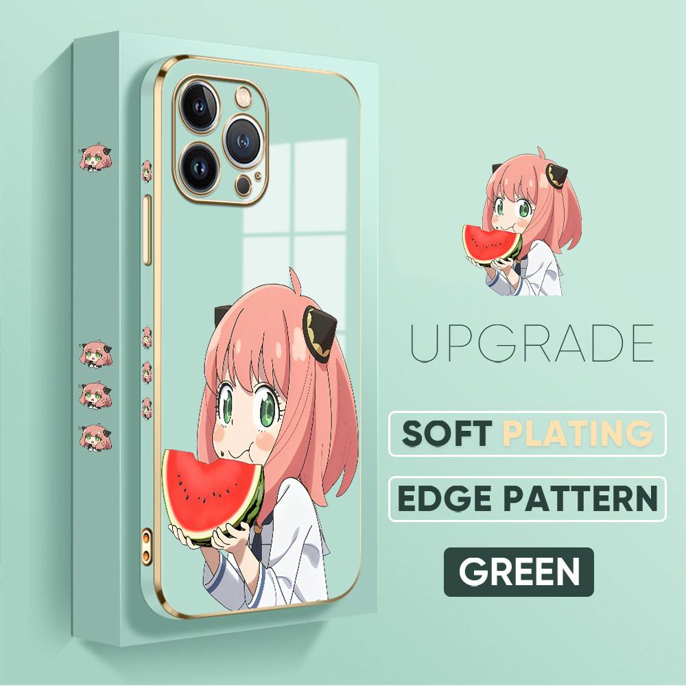 For iPhone 16 15 Max Samsung S24 S23 Plus A15 A35 A53 A73 Xiaomi 11T 12T 13T Redmi 13C Soft TPU Full Lens Protect Cute Girl Shockproof Case