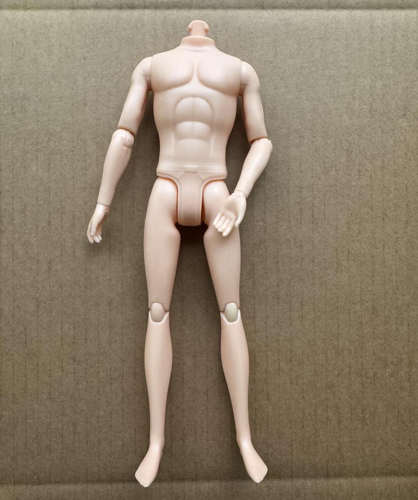 29cm Costume Drama Men Doll Multi-Joints Movable Doll 35cm Muscle Male Doll Collections Doll Toy Parts