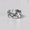 Sophisticated Heart Shaped Ring For Women Adjustable And Trendy Silver Plated Fashion Jewelry