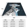 Jayfeather Soft Warm Throw Blanket Warrior Cats Moonpool Spirits Blind Jayfeather