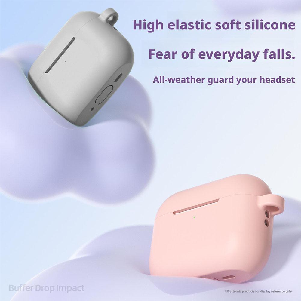 Silicone Earphone Case for AirPods Pro 3 7 Colors Wireless Bluetooth Earphone Case Shock-resistant Full-coverage Protection